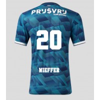 Camisa de time de futebol Feyenoord Mats Wieffer #20 Replicas 2º Equipamento 2023-24 Manga Curta